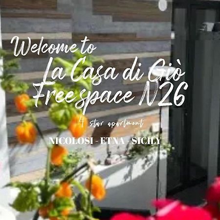 La Casa Di Gio - Free Space N26 Nicolosi Dış mekan fotoğraf